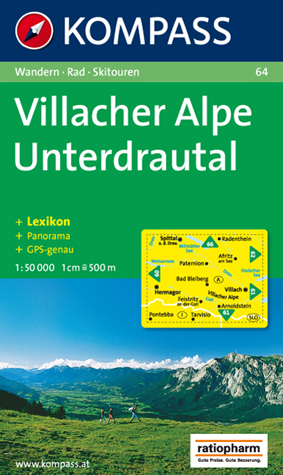 Kartenblatt Villacher Alpe